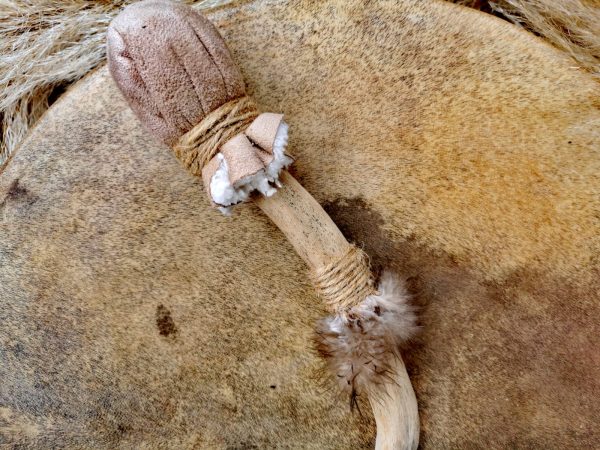 Mailloche Tambour Chamanique - Fait main – Image 4